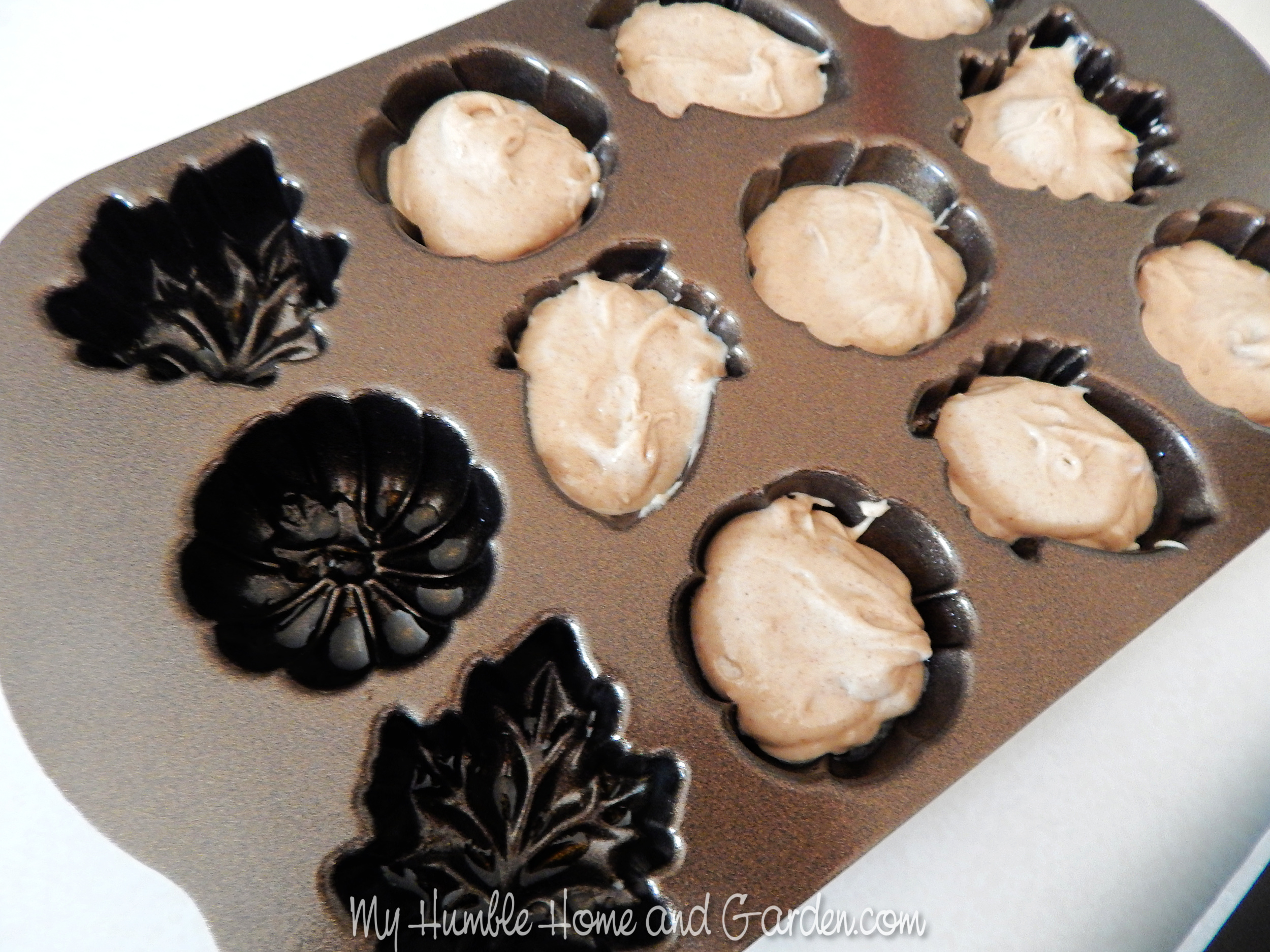 https://myhumblehomeandgarden.com/2021/09/10/how-to-make-delicious-fall-mini-cakelettes/fill-the-wells-3_4-full/