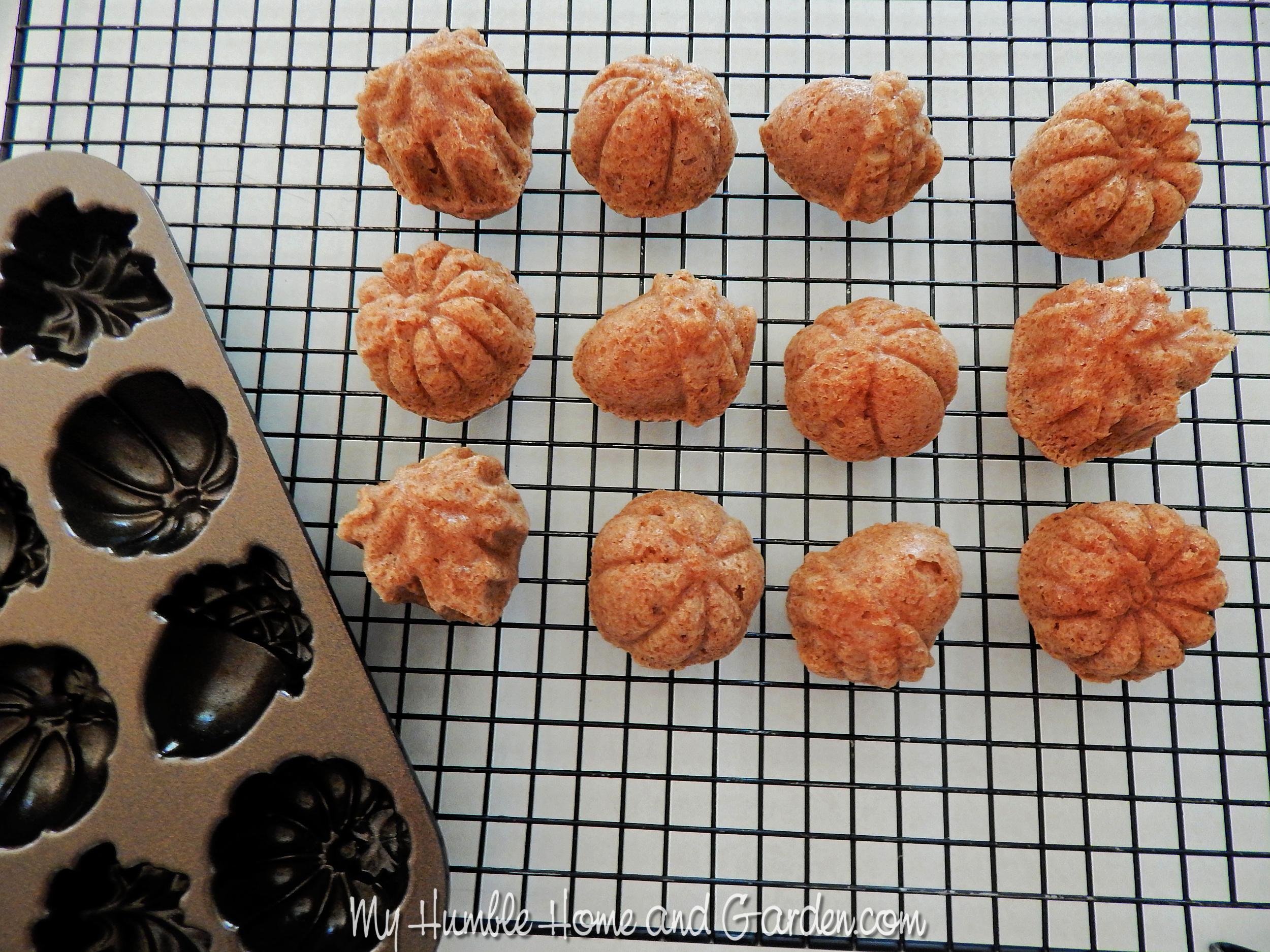 Fall Icon Cakelet Pan - Baking Bites