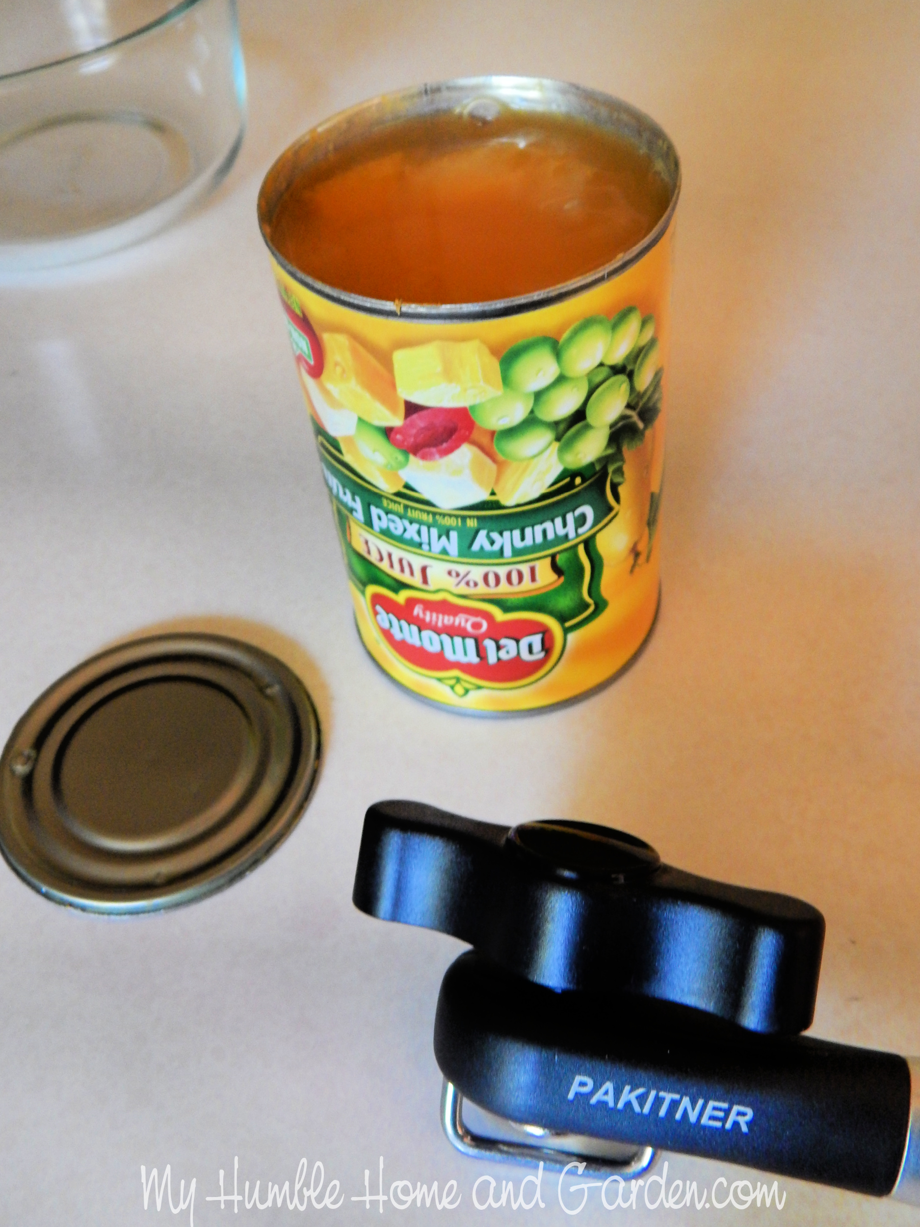 The secret to using the PAKITNER Safe Cut, side-cutting can opener 