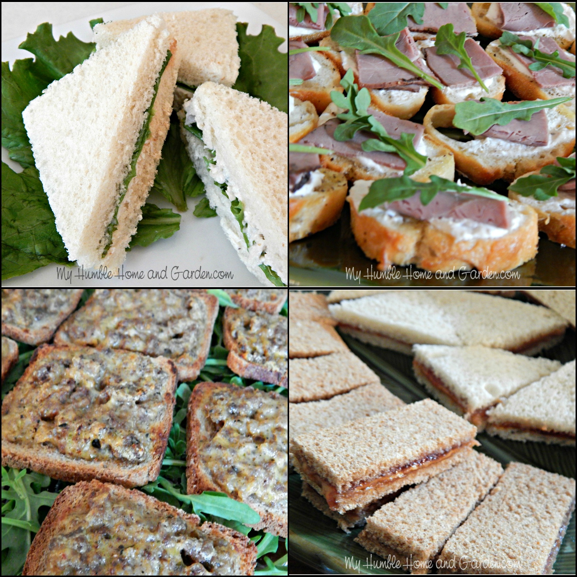 4 Little Sandwiches Perfect For A Lovely Bridal Shower My Humble Home