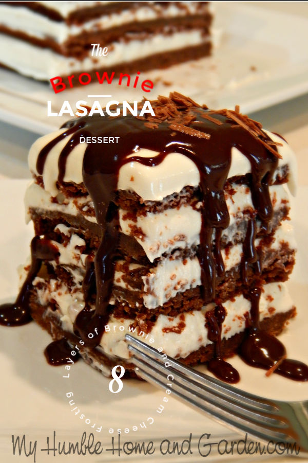 Chocolate brownie deals lasagna