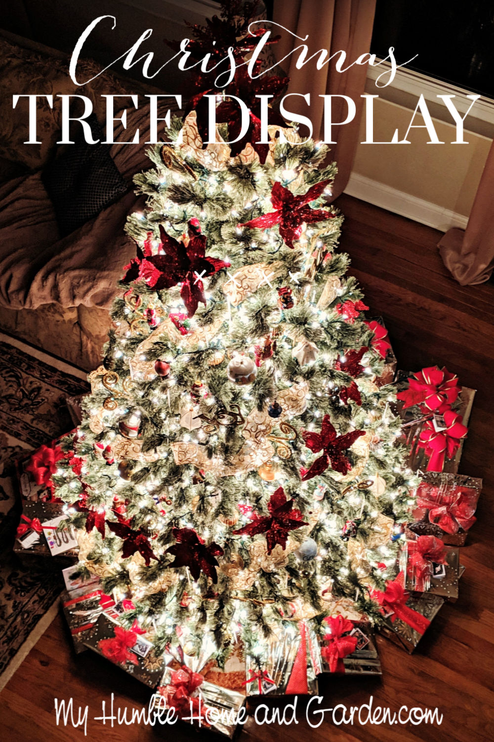 How To Decorate A Stunning Christmas Tree - 5 Easy Steps - My Humble