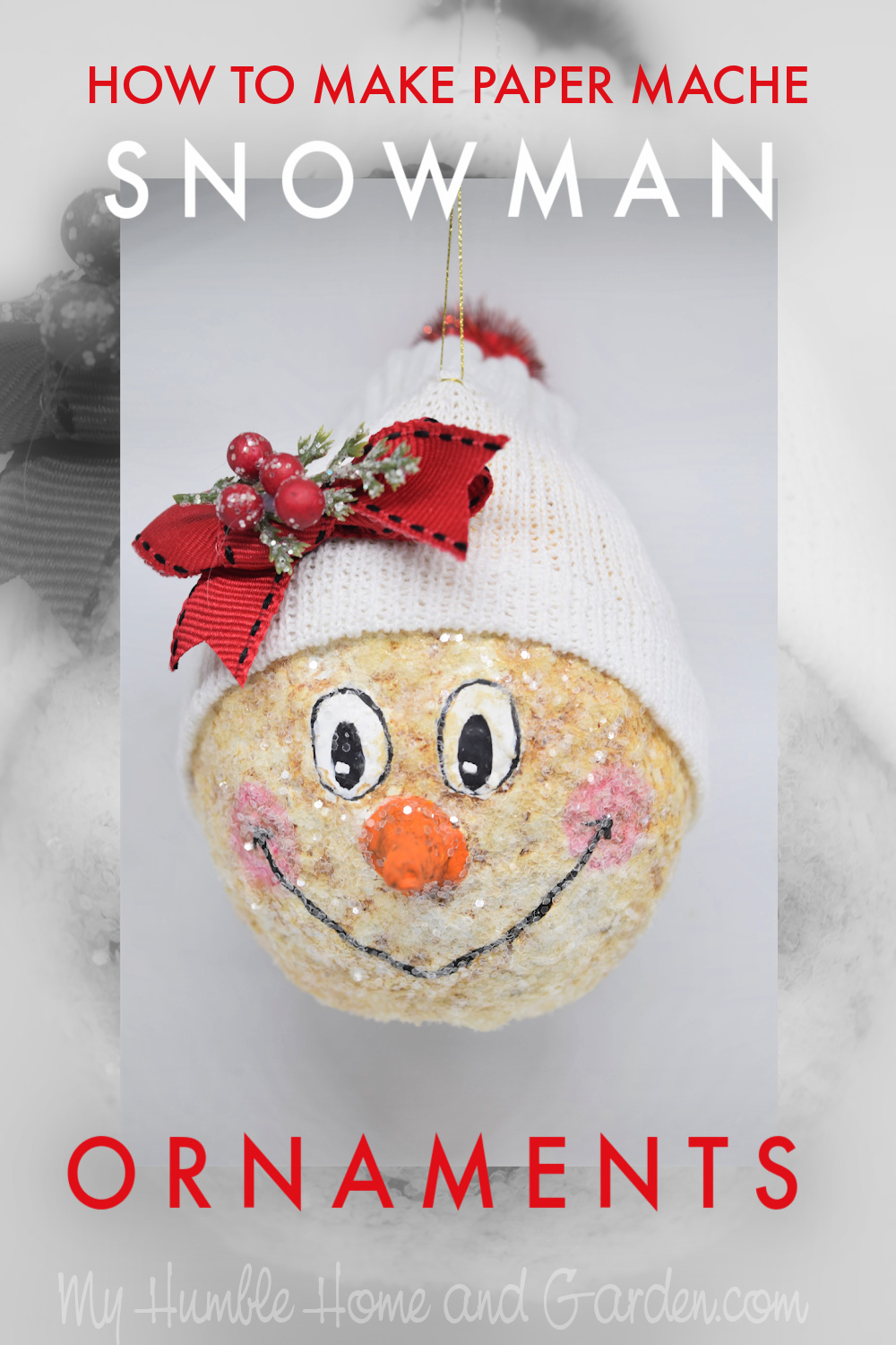 DIY Snowman Ornaments < Craftidly