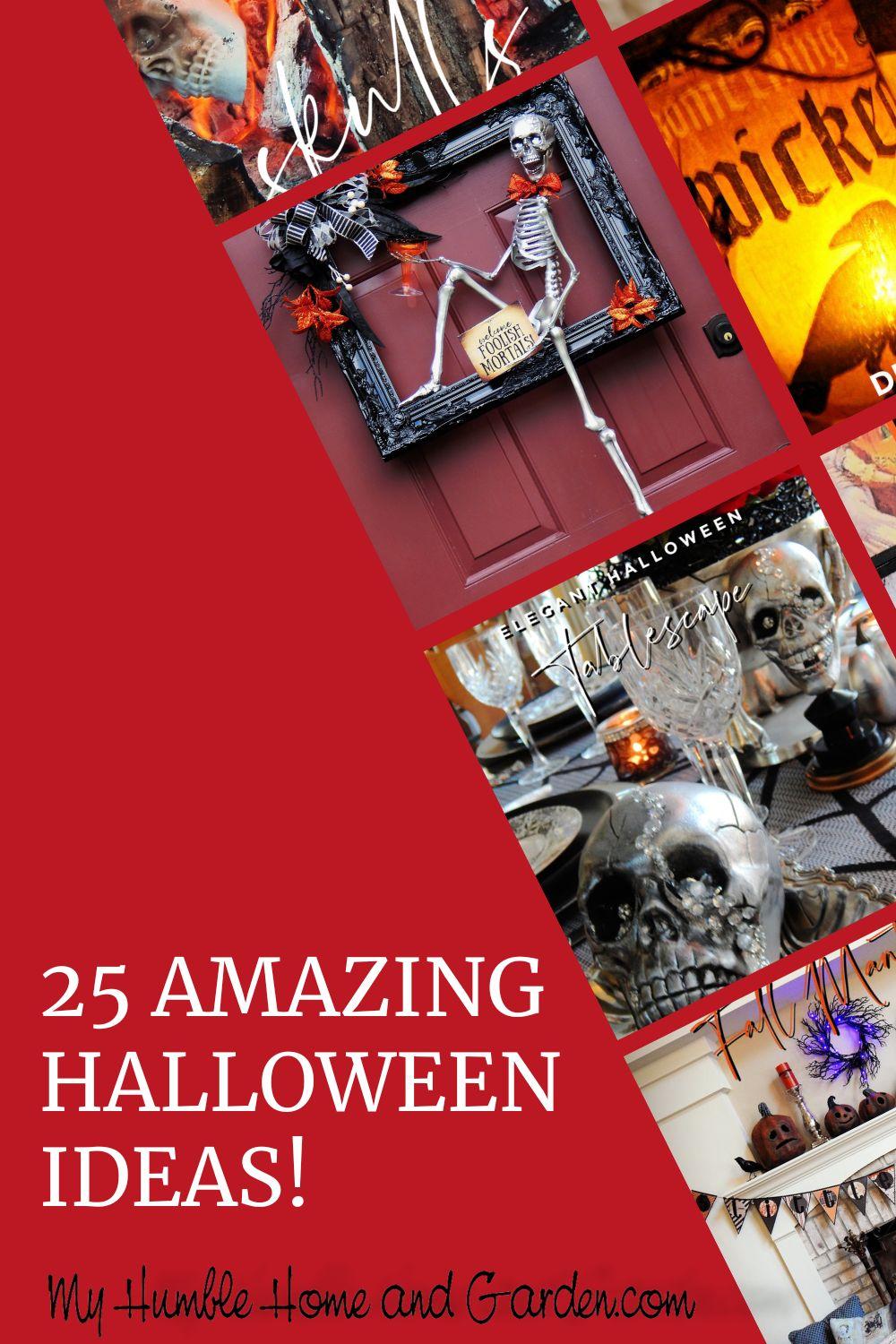 25 Halloween Ideas You'll Love My Humble Home and Garden