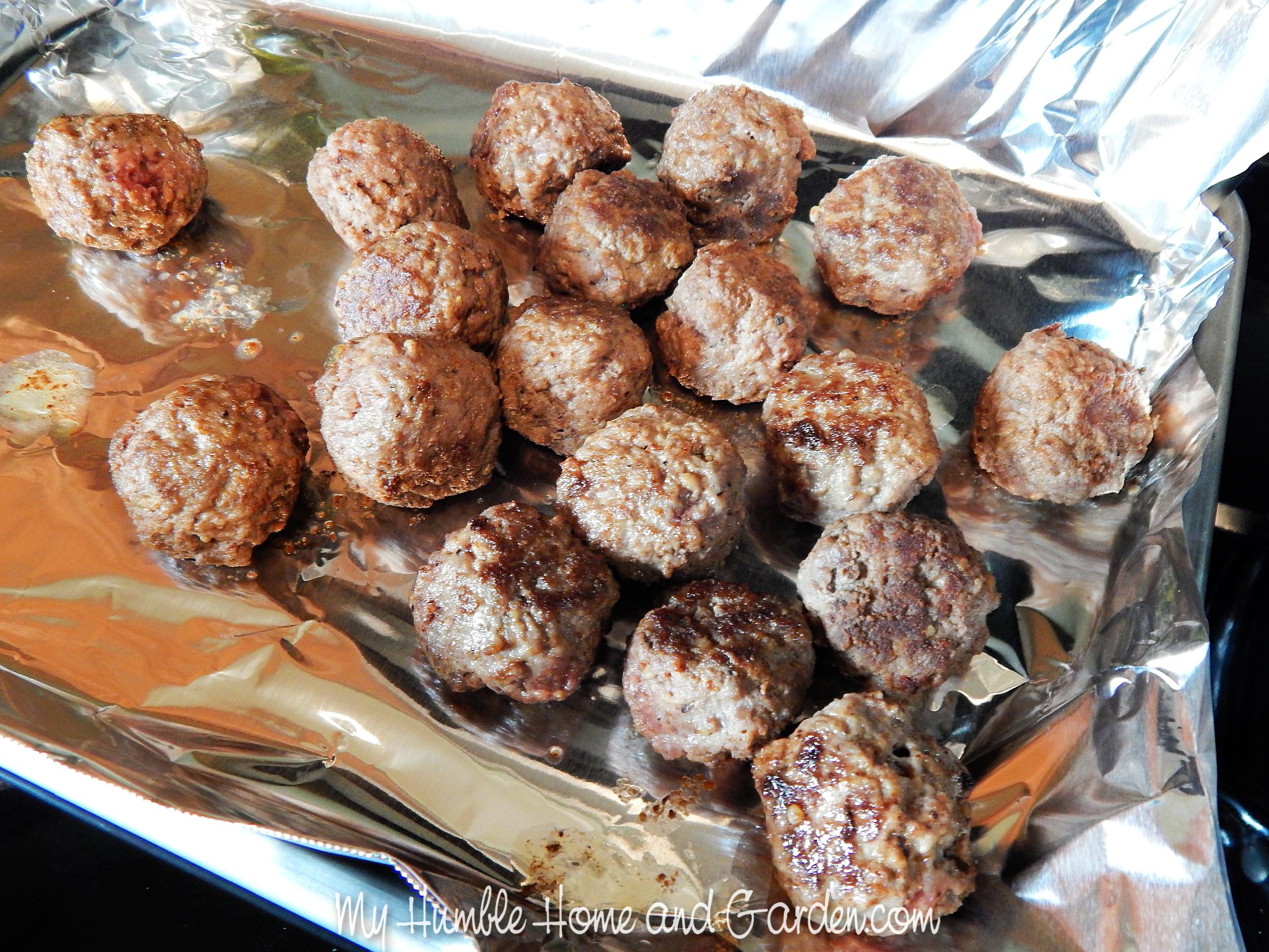 Easy Grape Jelly Meatballs Recipe and HowTo My Humble Home and Garden