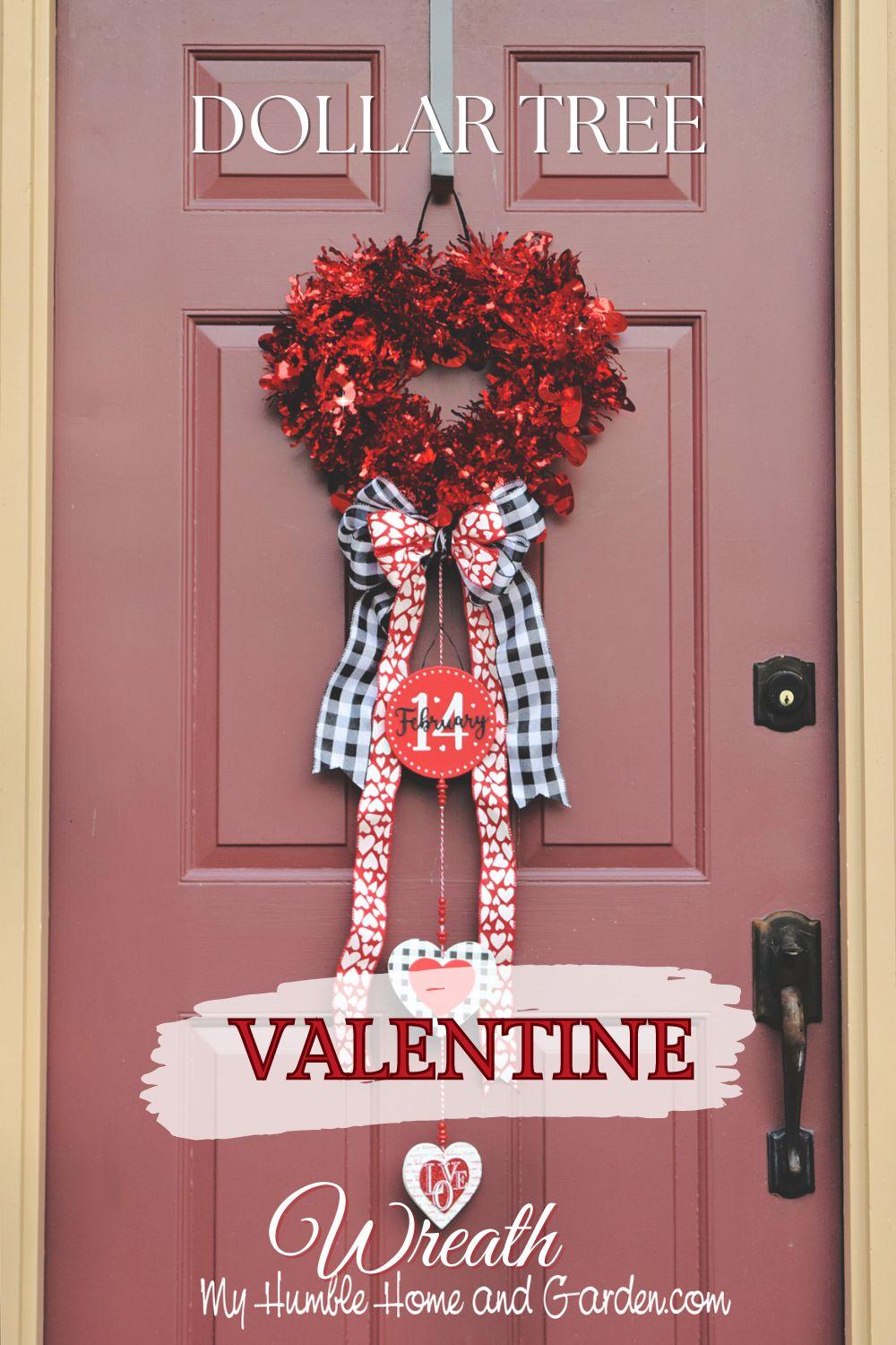 Dollar Tree Valentine Wreath DIY Ideas You'll Love My Humble Home and