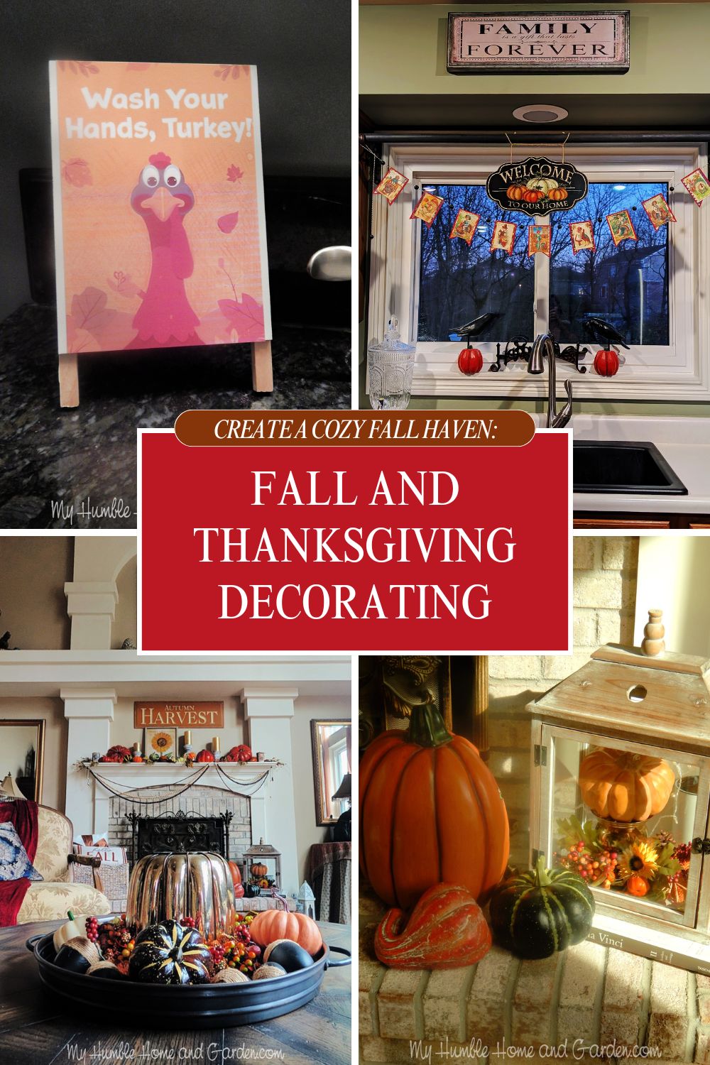 Creative Ideas for Fall and Thanksgiving Decorating You'll Love - My Humble  Home and Garden, image size:1000x1500